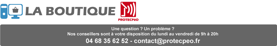Boutique en ligne - PROTECP&eacute;O